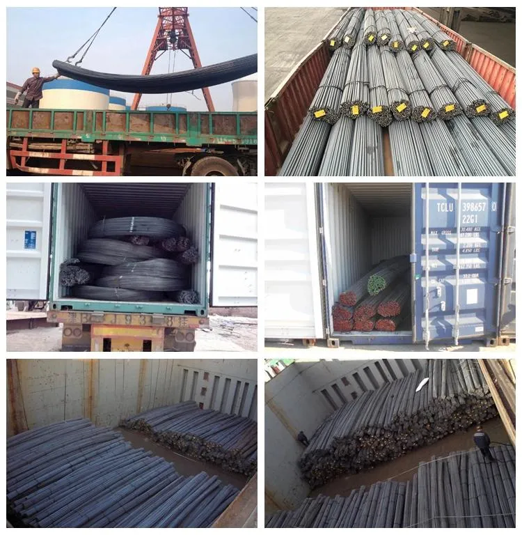 Hrb300 HRB400 Hrb500rebar Concrete Iron Rod Price Deformed Steel Hot Sale 10mm 12mm Material Decoration Origin Type